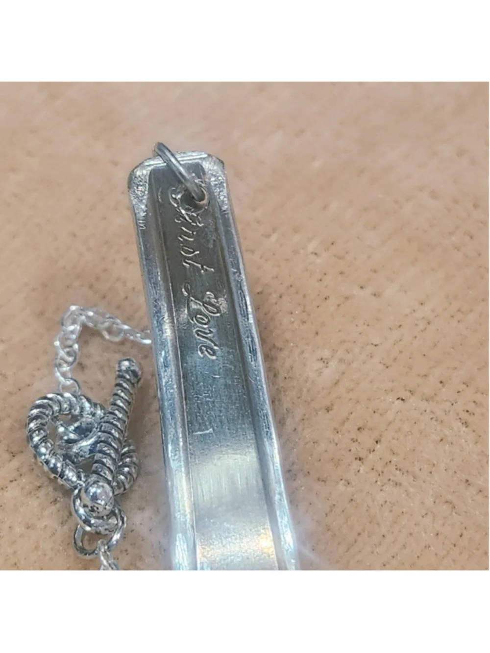 Rodgers bros First Love Silverplate Silverwear Bracelet handmade